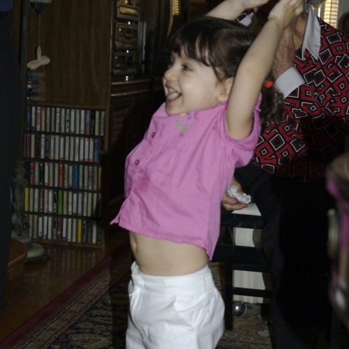 Celebrating Grandma's Birthday