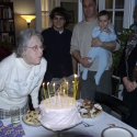 Celebrating Grandma's Birthday