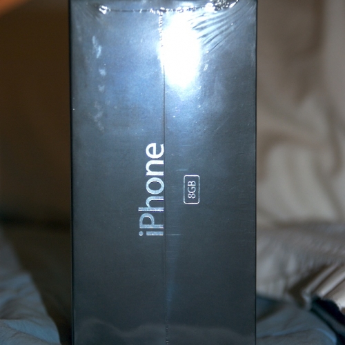 The iPhone box from the other side