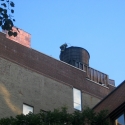 New York's Bravest on the roof confirming the fire is out.