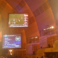 The Jets selected Mark Sanchez and the hall EXPLODED with glee!