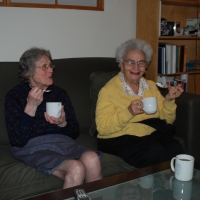 Great Grandma Ruth and Great Great Aunt Roberta came to visit!