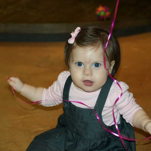 The birthday relaxes...