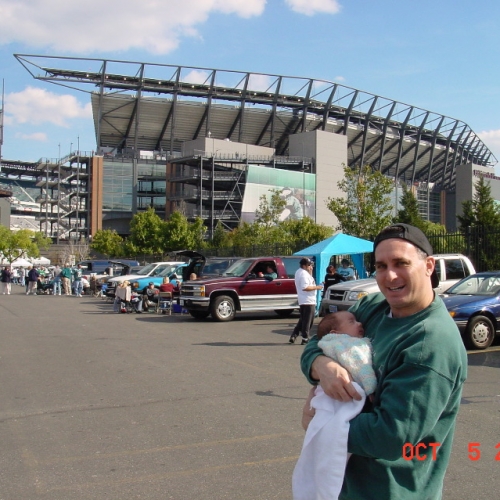 3:Julia with Uncle Danny at the Linc