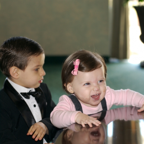 Kids in celebration