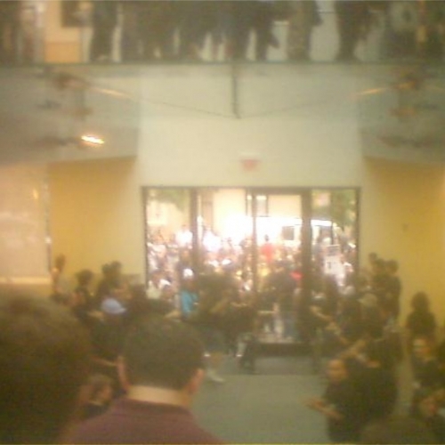 There literally was a crowd of store employees cheering as we came in to buy our phones.