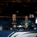 Dave and I at the Eagles draft table (check another thing off the Bucket List)