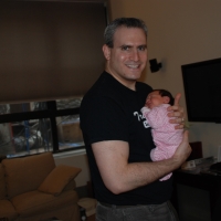 Daddy with Sara