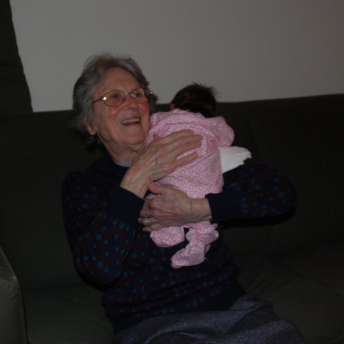 Great Grandma and Sara