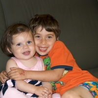 Cousin Max and Baby Sara