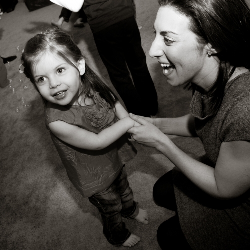 Dancing with Mommy and Daddy