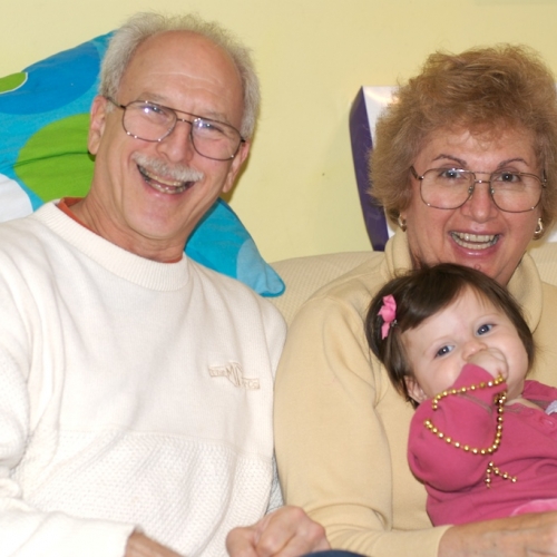 Bubbie, Grandpa and Sara